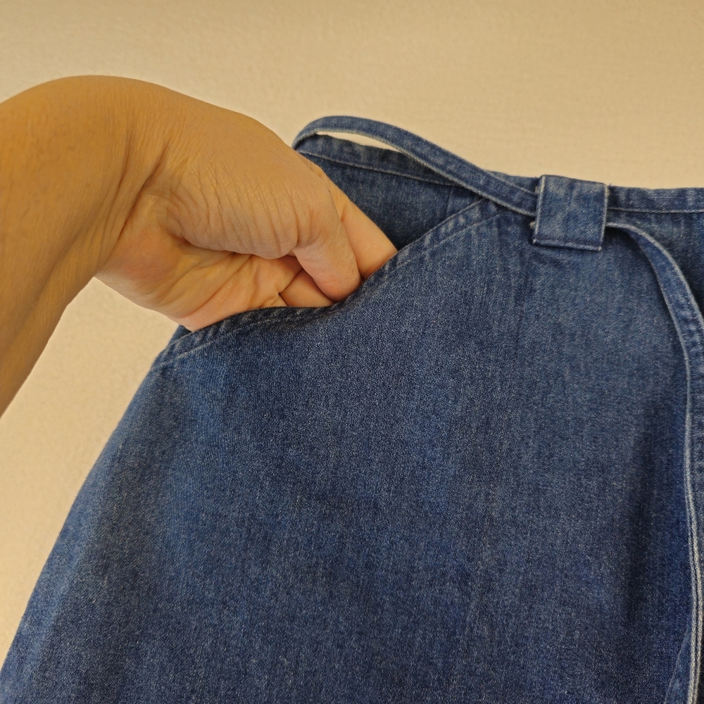 Talbots Vintage Denim Blue Women's Skirt Size 6 - Picture 4 of 10